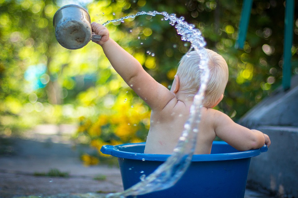 Un anneau de bain