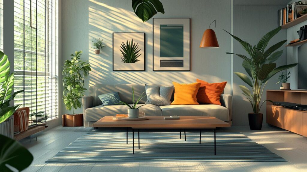 Optimiser l’espace et la lumière : Deco appartement jeune : astuces pour un salon accueillant