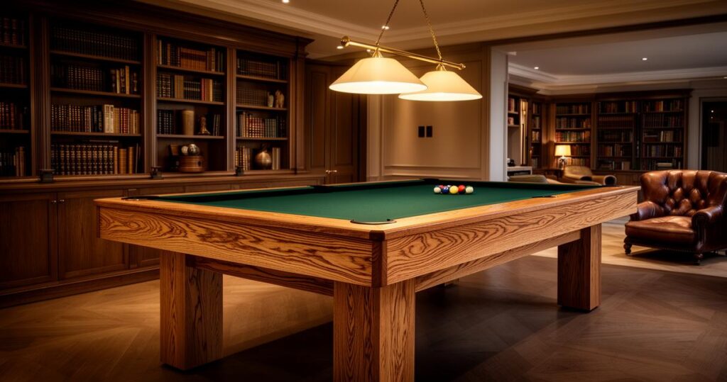 Pourquoi choisir un billard en bois pour votre salle de jeux ?